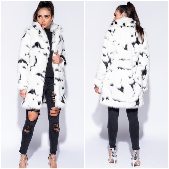 SALE! LAST Eva | Luxurious Faux Fur Coat - Picture 5 of 6